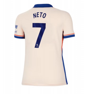 Chelsea Pedro Neto #7 Bortatröja Dam 2024-25 Kortärmad